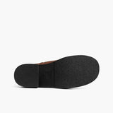Authentic Full-Grain Leather Grain Depth & Pull-Up Patina Texture Detail