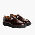 Penny Burgundy Leather Boots