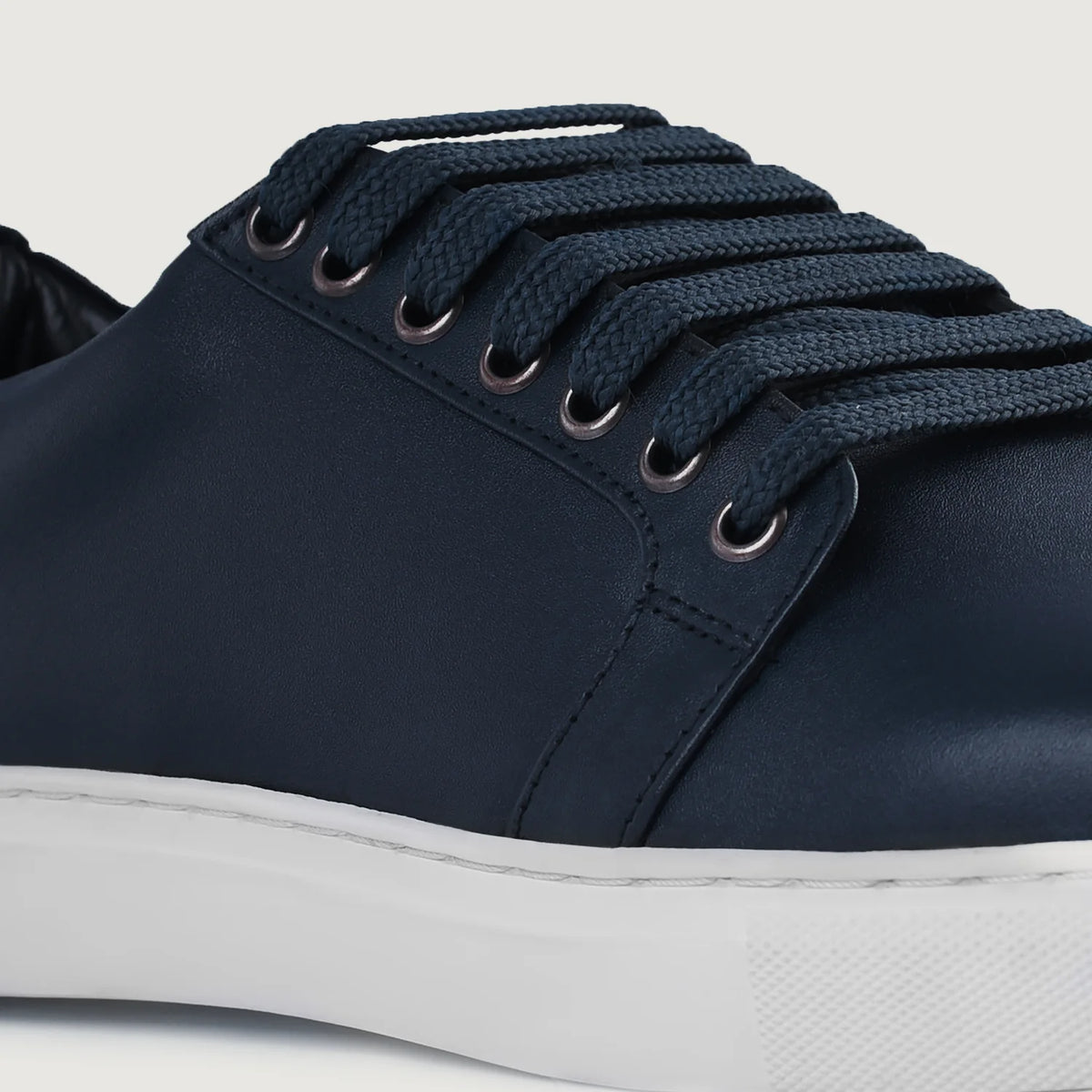 Orlaven Murphy Low Top Midnight Blue Leather Sneakers footwear image 10