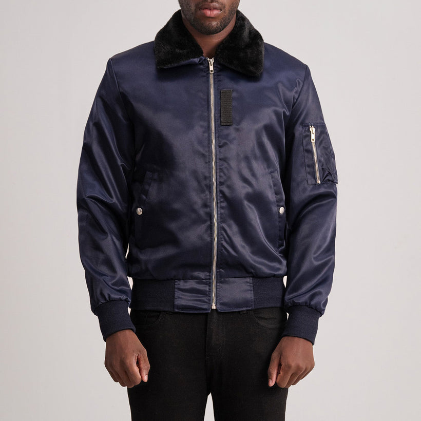 Clyde B-15 Blue Bomber Jacket