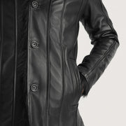 Interior View Showing Faux Fur Lined (Torso) & Dual Inside Utility Storage Pockets