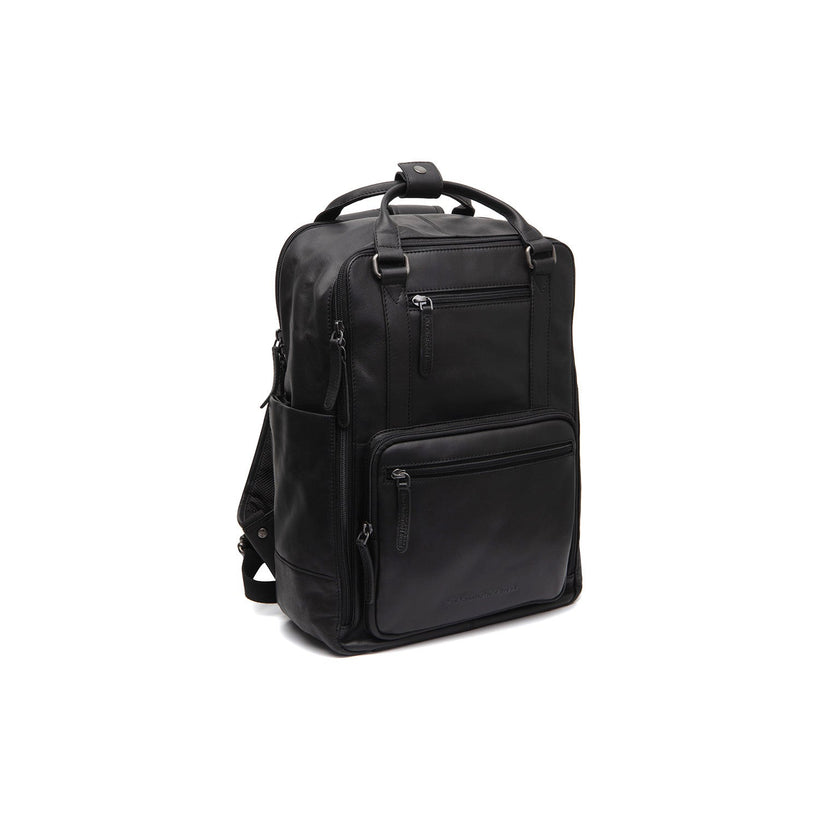 Calden Full-Grain Leather Laptop Backpack