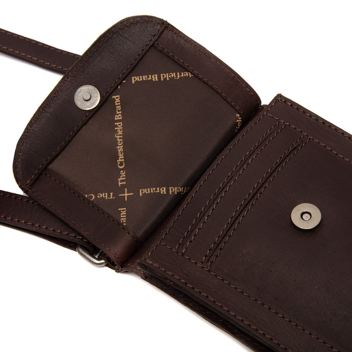 Nebra Full-Grain Leather Phone Bag – alternate product view 3