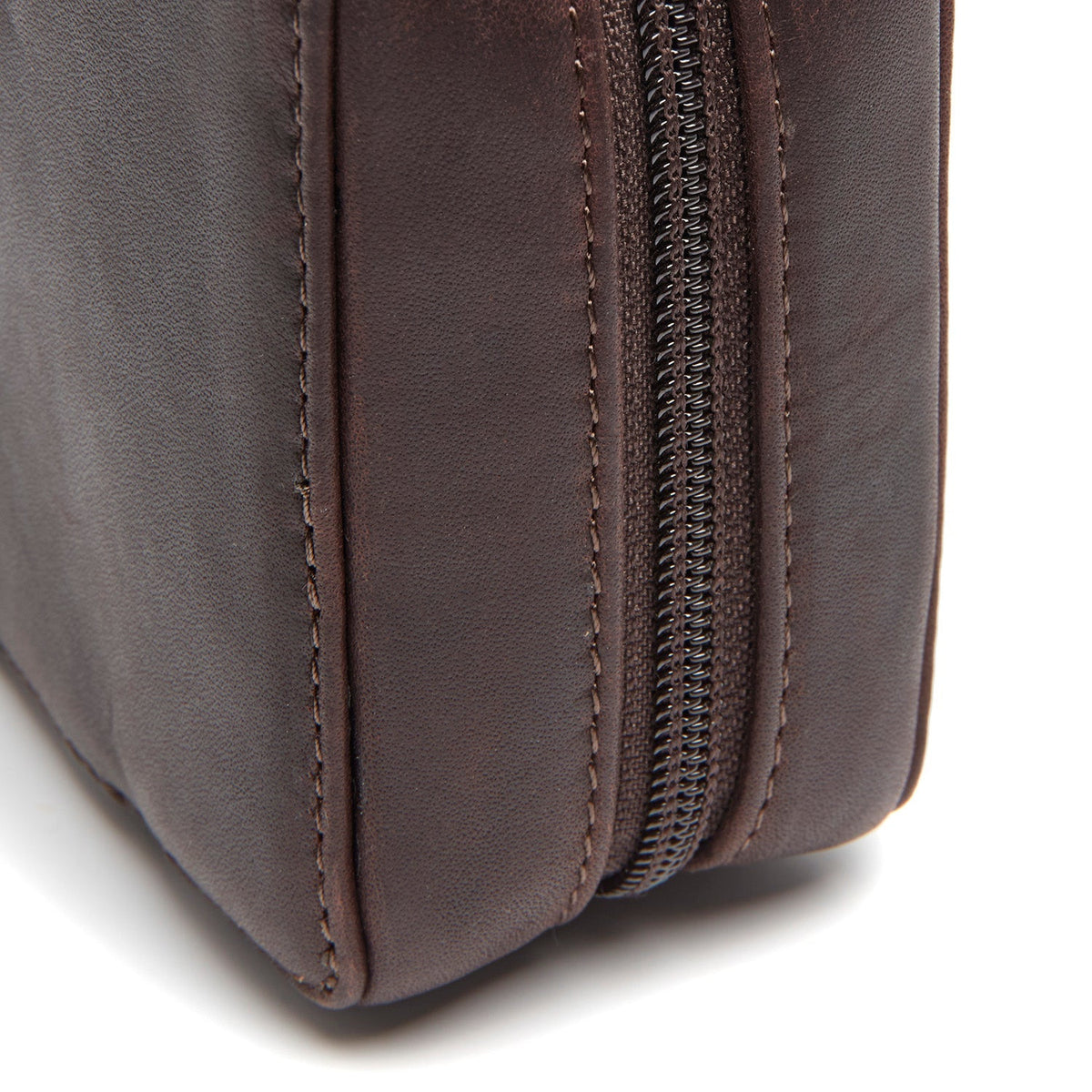 
Brown Leather Tech-Organizer Ardan, detail view 1