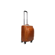 Leather Trolley Key Largo in Classic 100% Full-Grain Leather - Front Profile View &amp; Tailored Silhouette | Buy Online