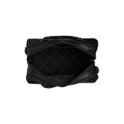 Solid Antique Brass Hardware &amp; Heavy-Duty Dual Zipper Detail on Liam Full-Grain Leather Weekender Bag