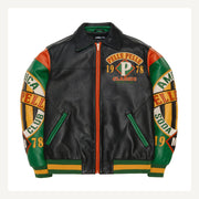 
Classic Soda Club Leather Jacket